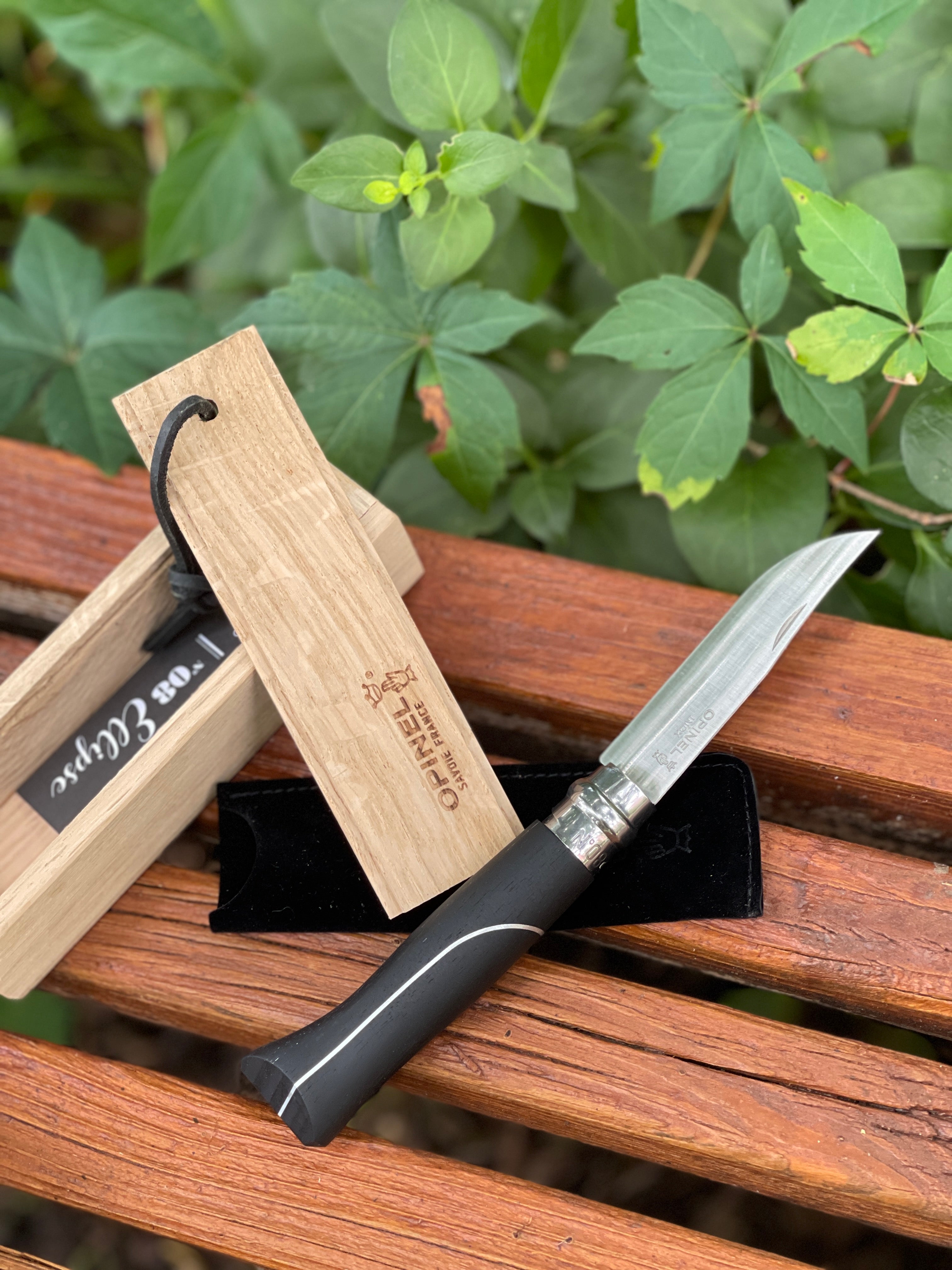 opinel-no-08-ellipse-polished-stainless-steel-folding-knife-second-chance image 3