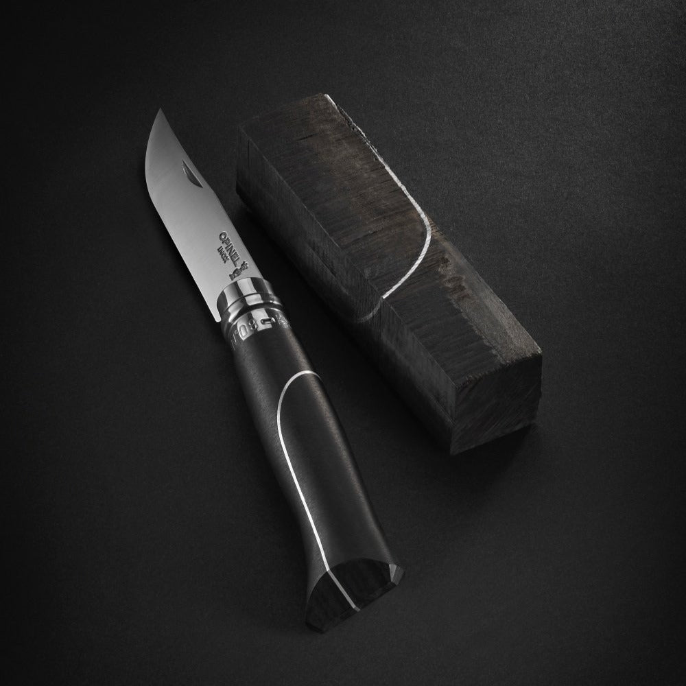 opinel-no-08-ellipse-polished-stainless-steel-folding-knife-second-chance image 4