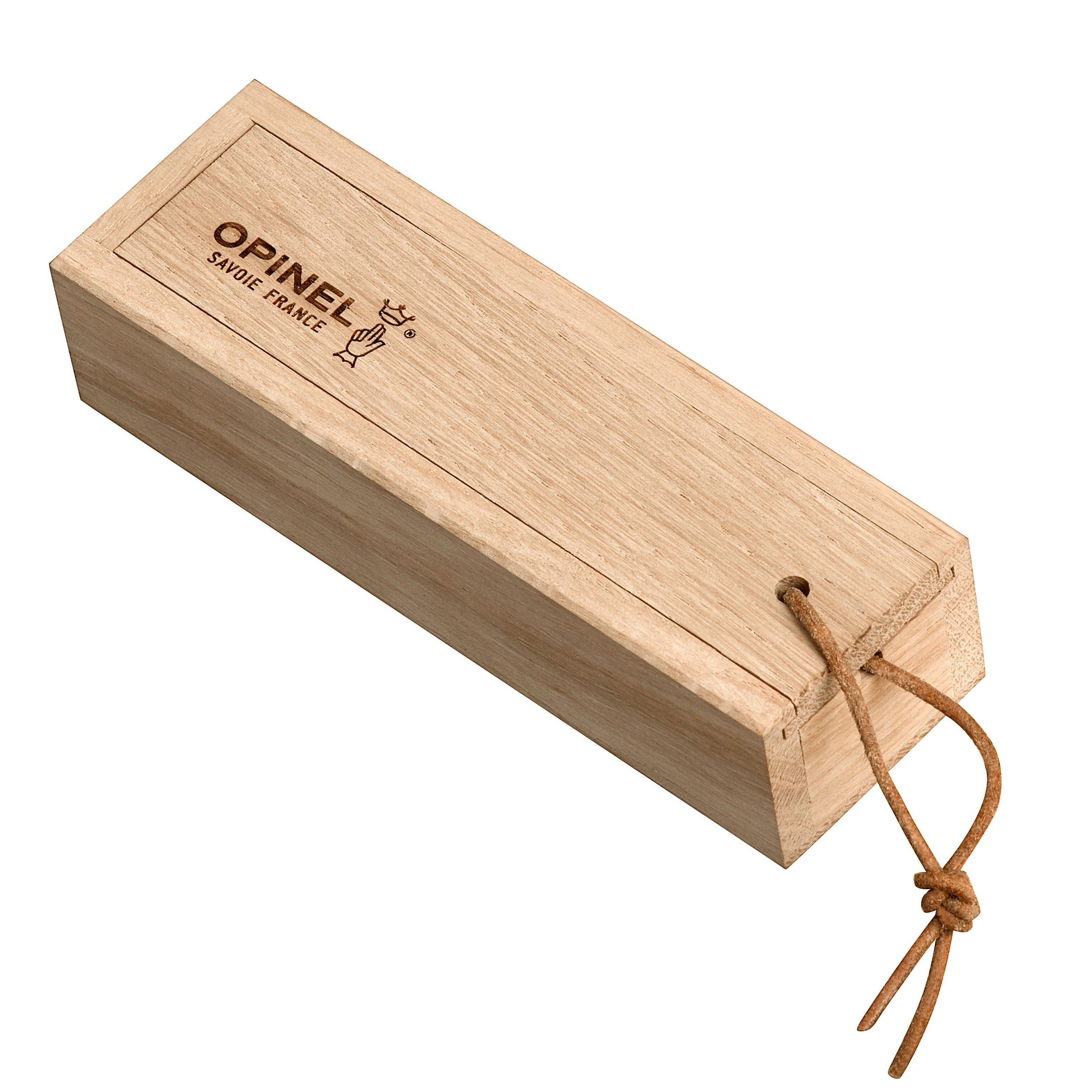 opinel-no-08-ellipse-polished-stainless-steel-folding-knife-second-chance image 6