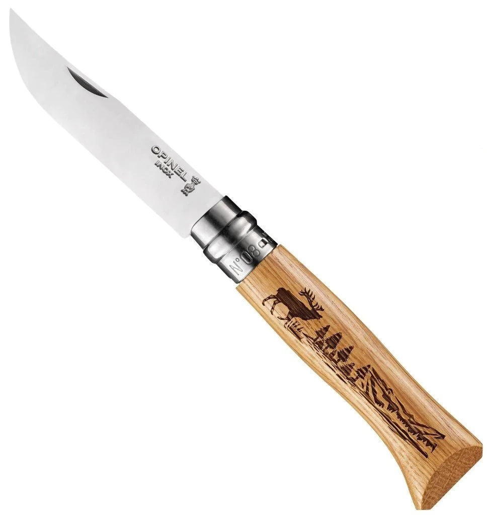 opinel-no-08-engraved-animalia-6-piece-box-set image 8