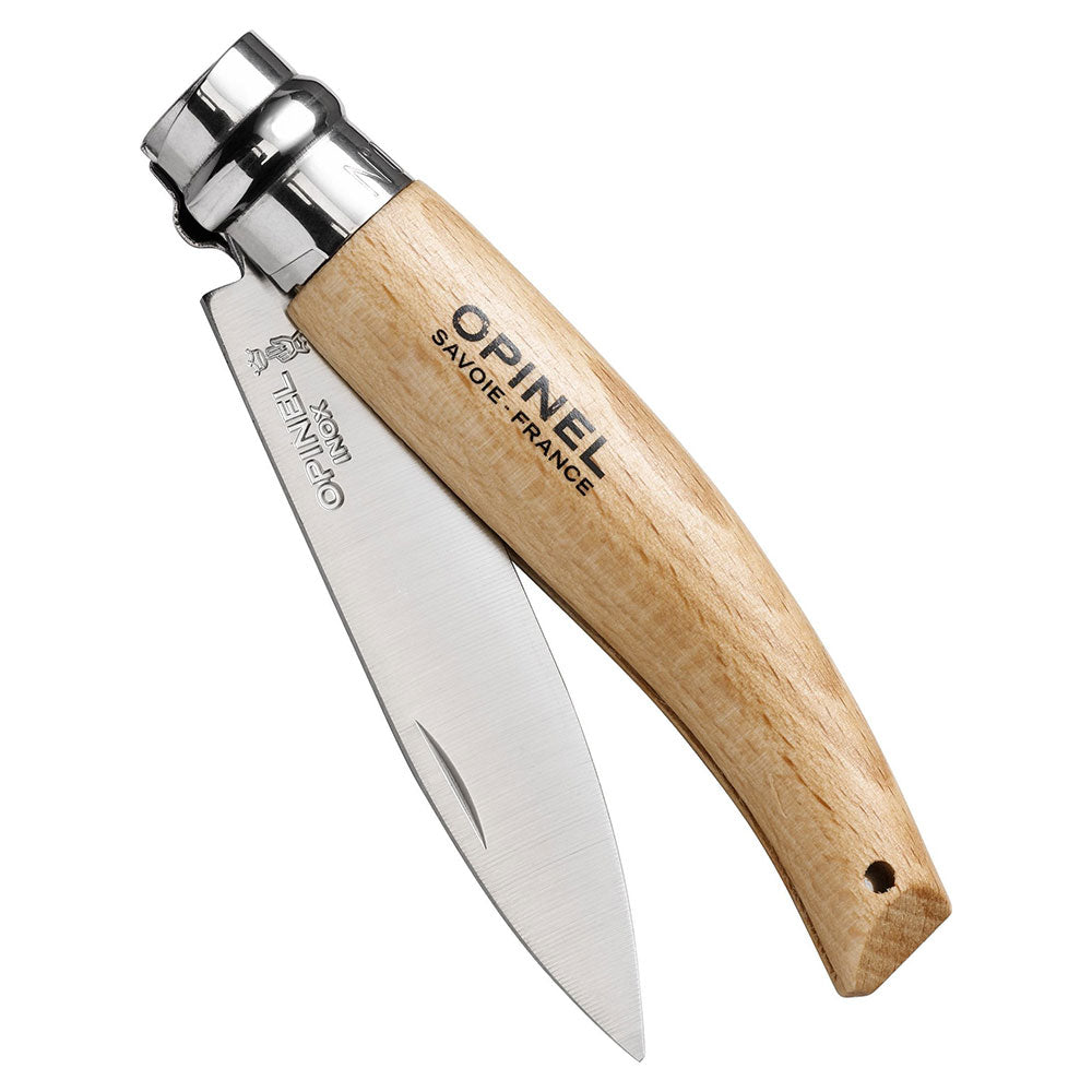 opinel-no-08-folding-gardening-knife-with-beech-handle-second-chance image 4