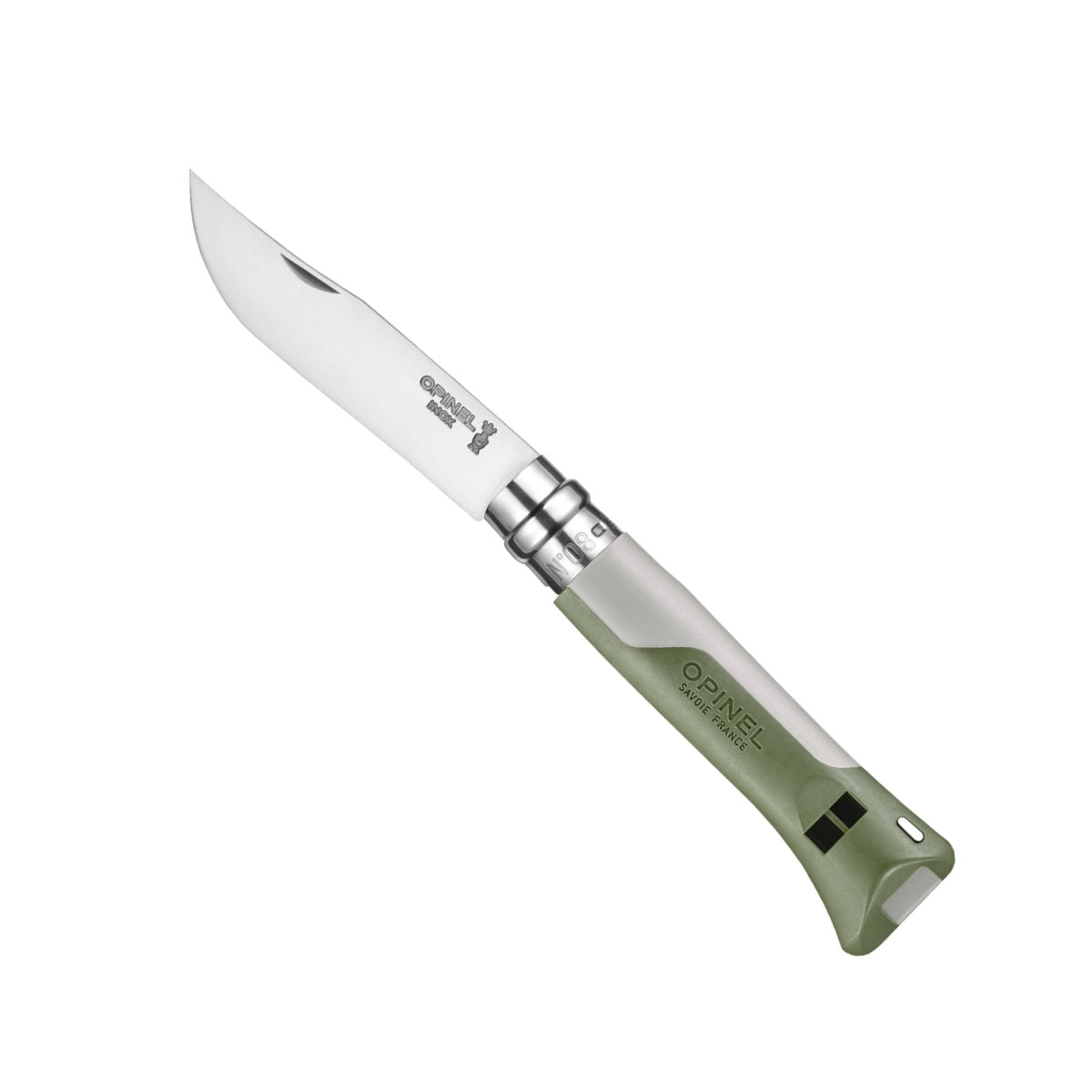 opinel-no-08-horizon-folding-knife-with-rescue-whistle-and-lanyard image 7
