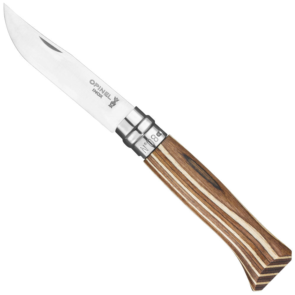 opinel-no-08-laminated-birch-folding-knife image 2