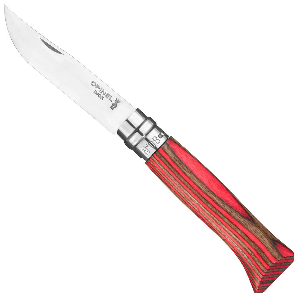 opinel-no-08-laminated-birch-folding-knife image 4