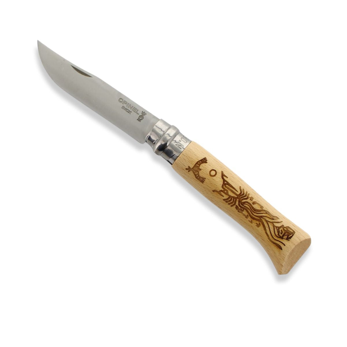 opinel-national-parks-guide-series-no-08-knife-with-wildsam-field-guide-bundle image 7