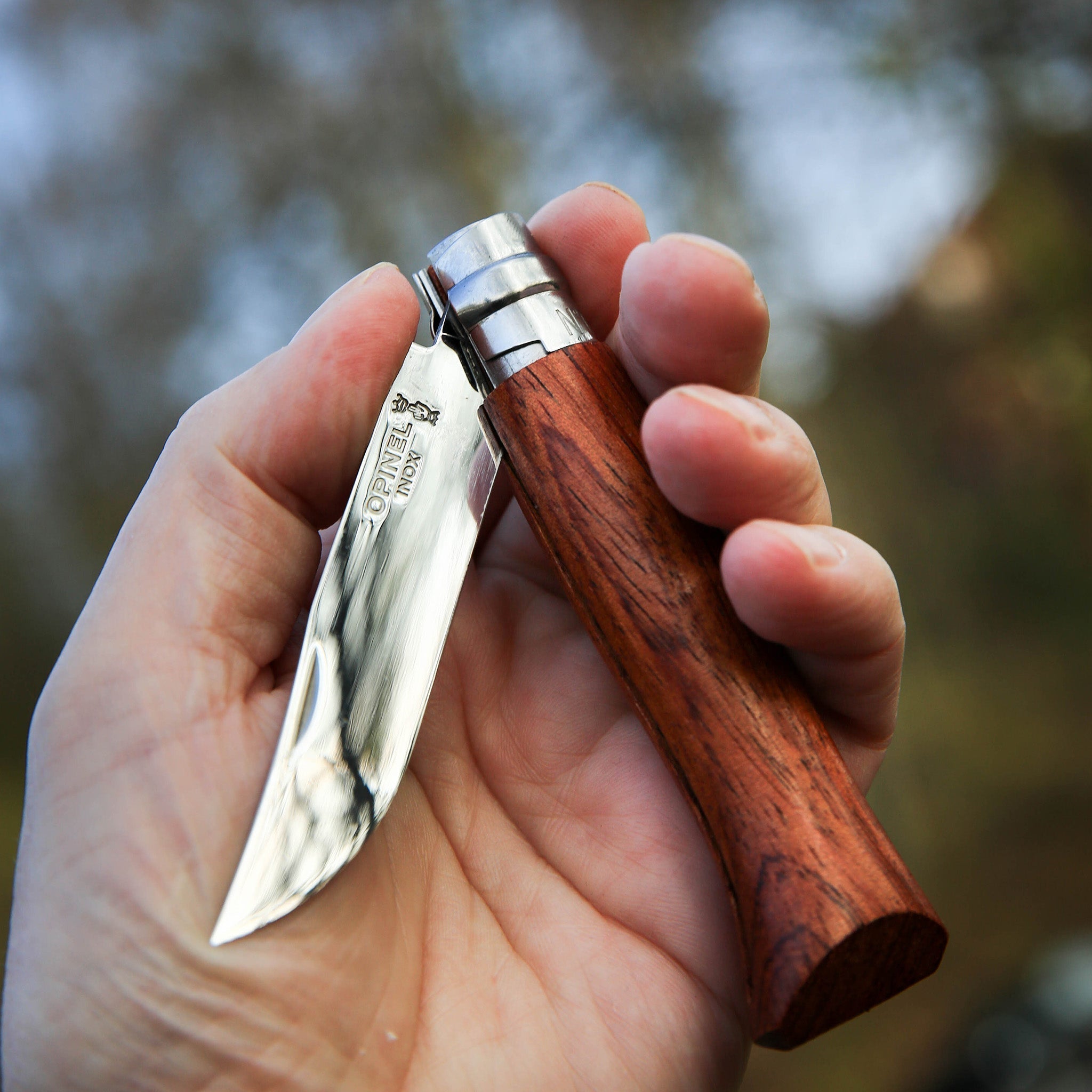 opinel-no-08-stainless-padouk-polished-folding-knife-engraved-gift-bundle-set-of image 4