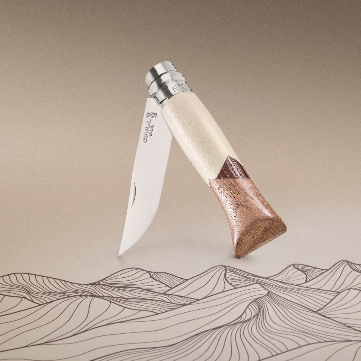 opinel-no-09-cime-stainless-steel-folding-knife image 8