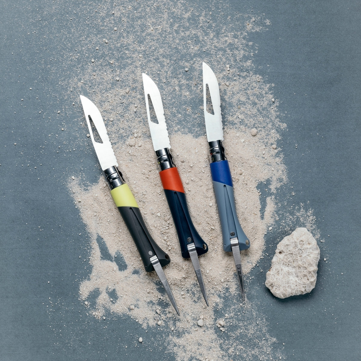 opinel-no-09-ocean-folding-knife-marine-grade-with-marlinspike-whistle image 3