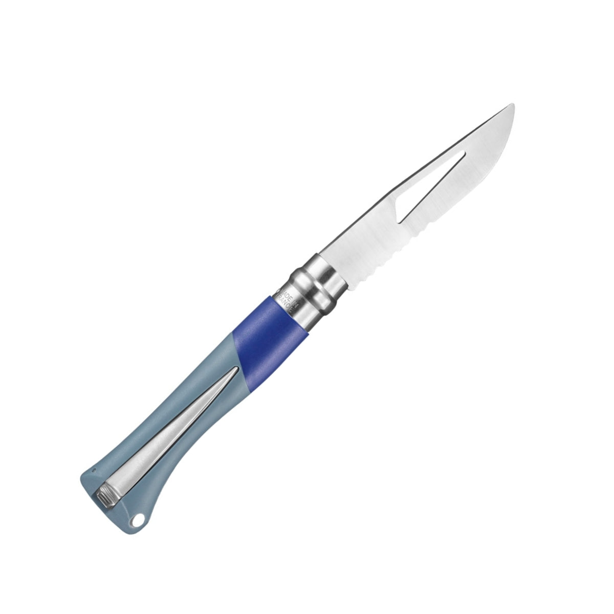 opinel-no-09-ocean-folding-knife-marine-grade-with-marlinspike-whistle image 5