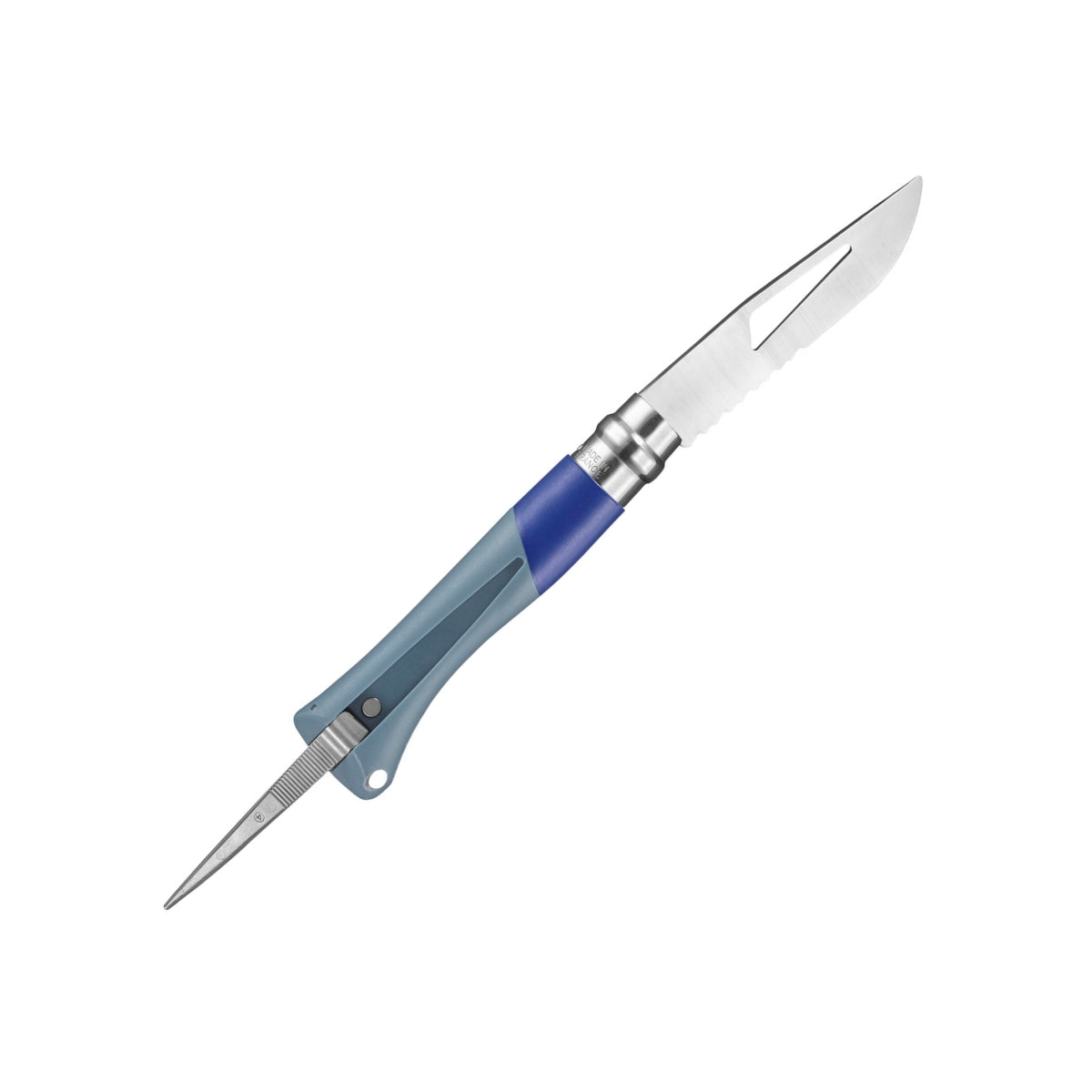 opinel-no-09-ocean-folding-knife-marine-grade-with-marlinspike-whistle image 7