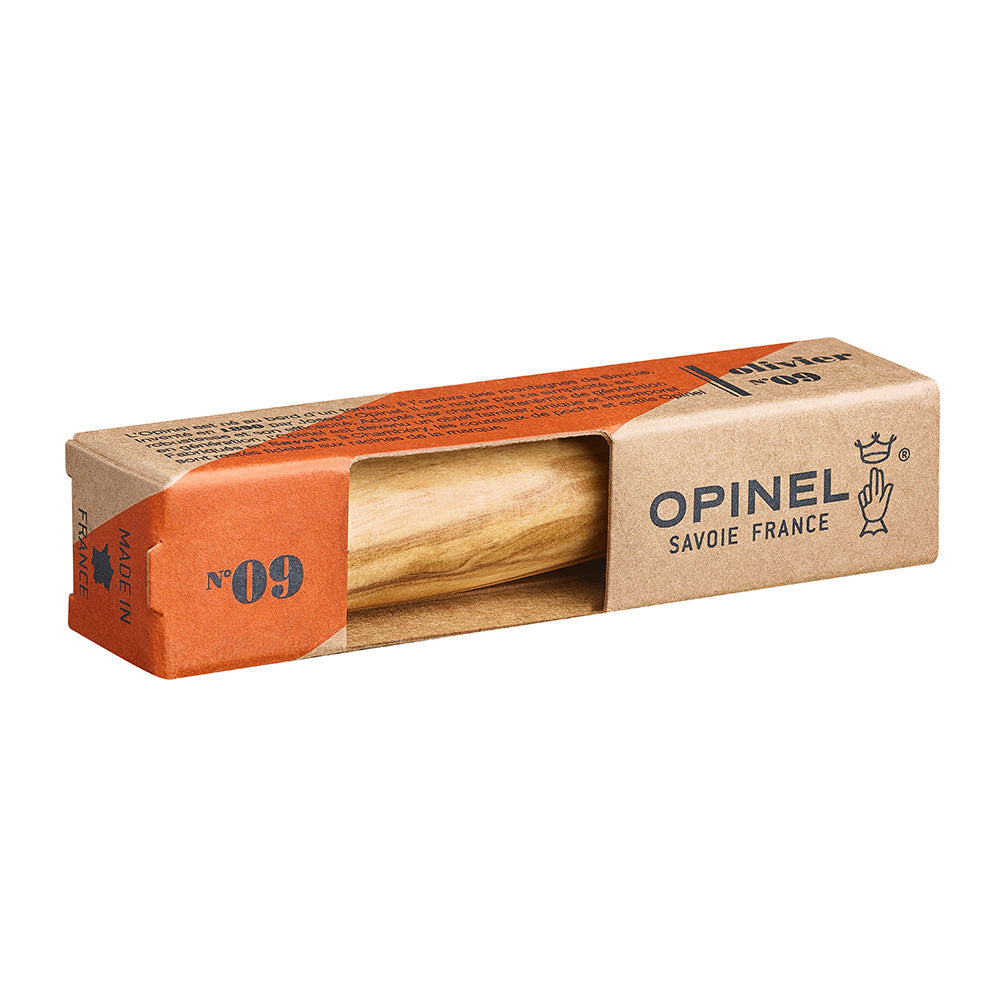 opinel-no-09-premium-woods-stainless-steel-folding-knife-second-chance image 4