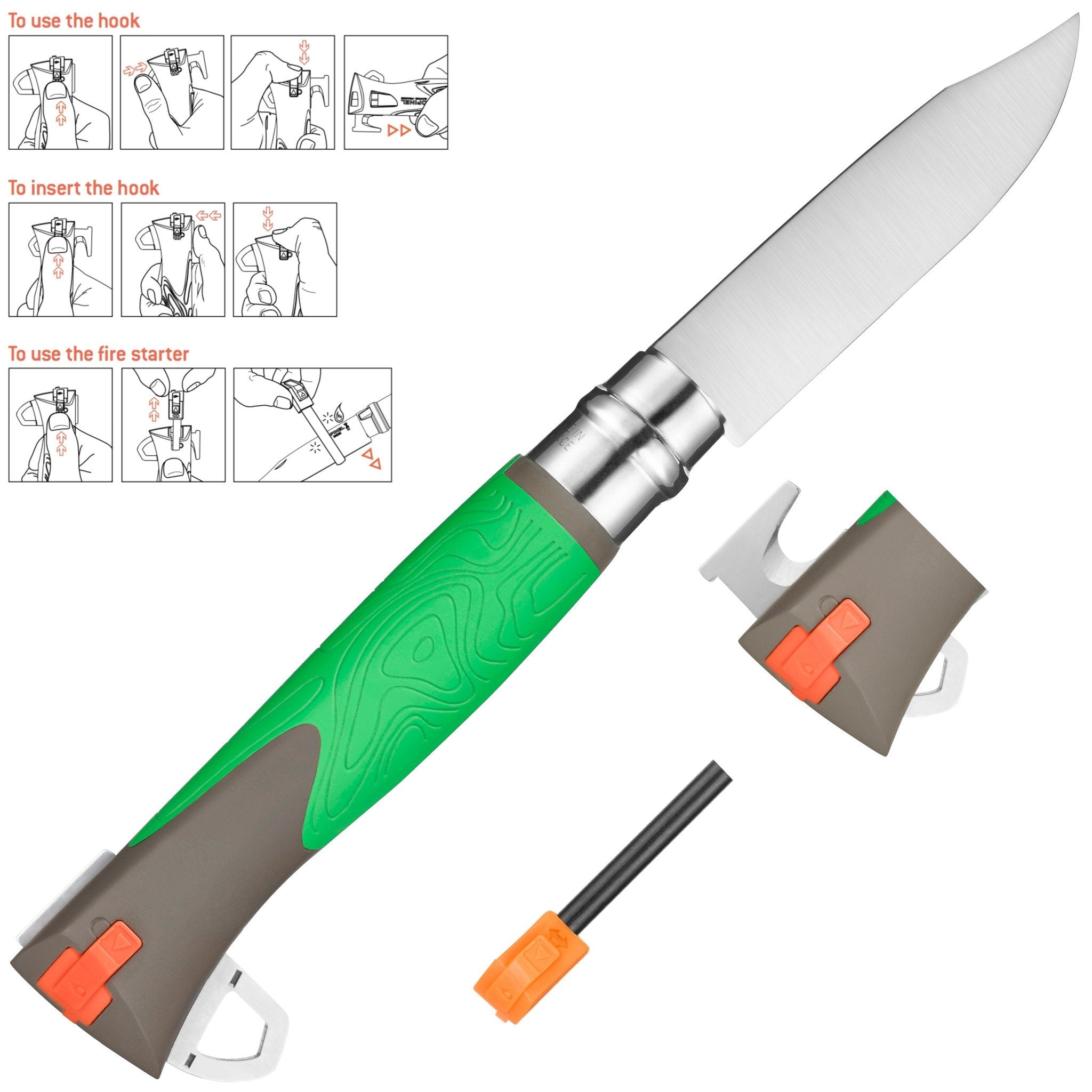 opinel-no-12-outdoor-explore-folding-knife-with-fire-starter-orange-warehouse-fi image 8
