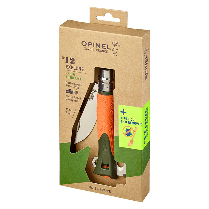 opinel-no-12-outdoor-explore-folding-knife-with-tick-remover image 7