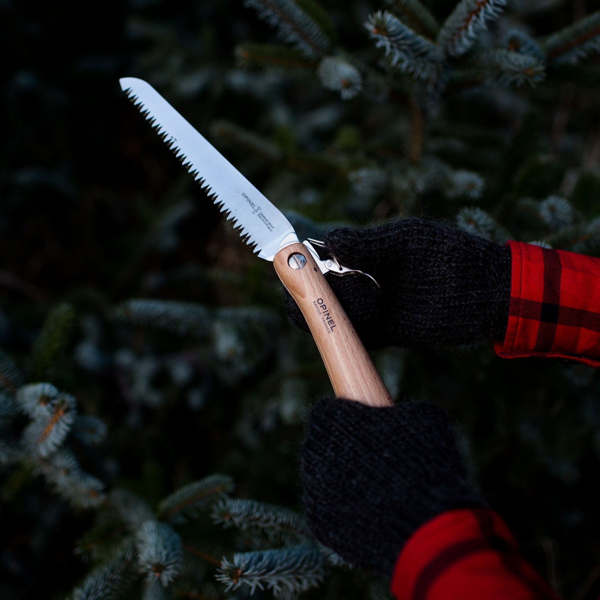 opinel-no-18-carbon-steel-folding-garden-saw-8-inch-blade image 2