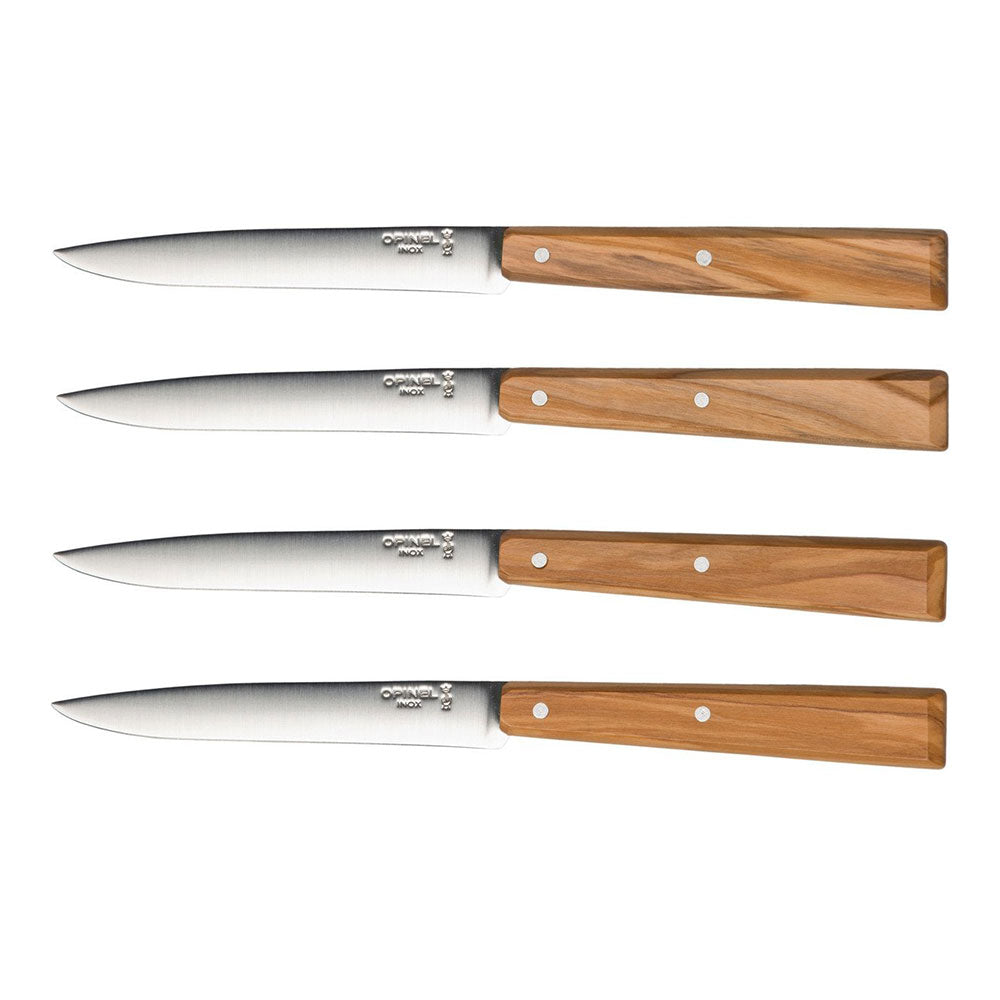 opinel-bon-app-tit-non-serrated-steak-knife-4-piece-set image 7