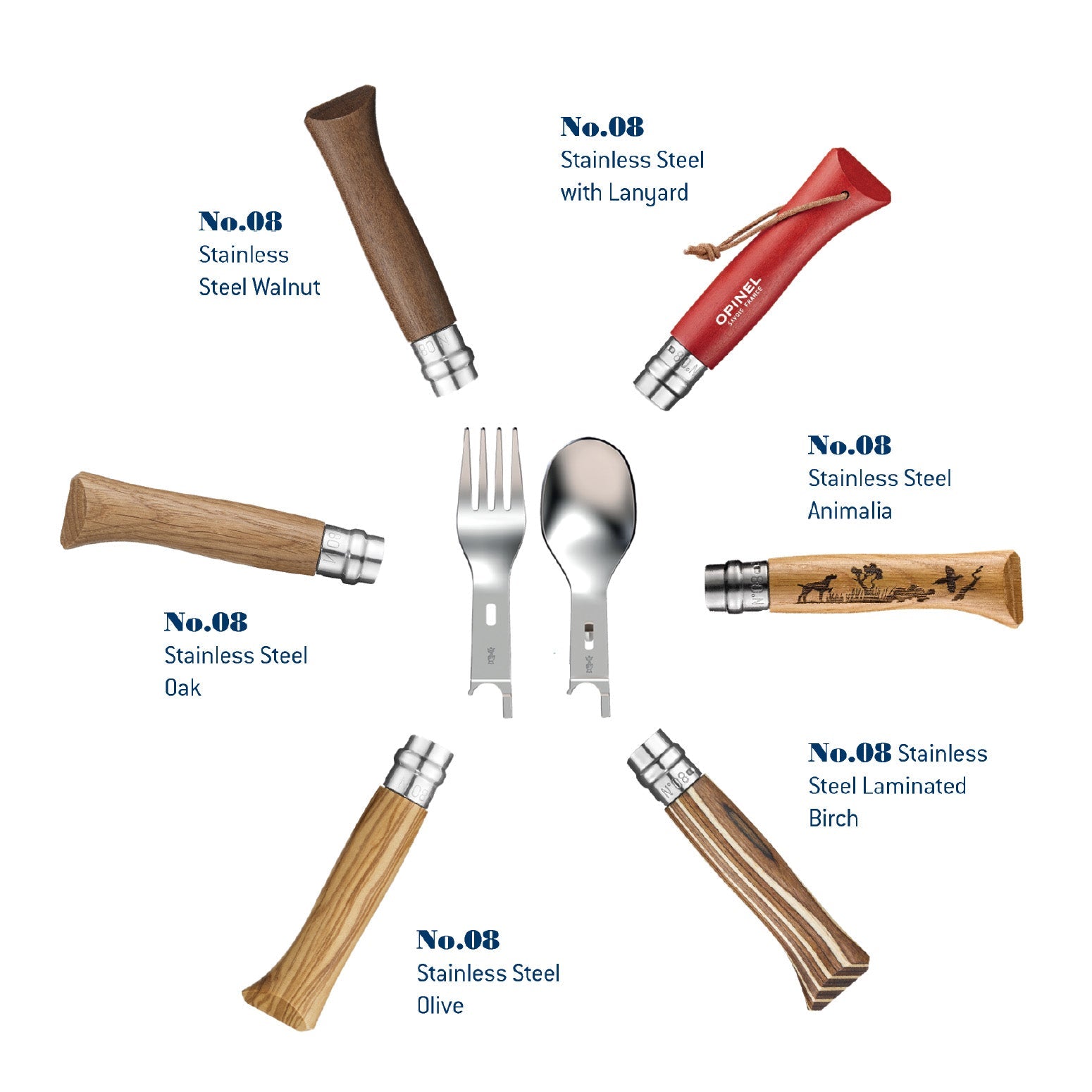 opinel-picnic-inserts-set-picnic-fork-spoon-for-no-08-knife image 6