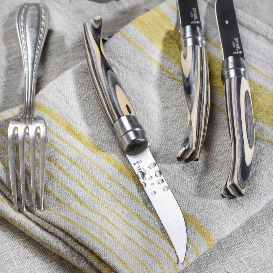 opinel-premium-wood-steak-knife-set-of-4-warehouse-find image 2