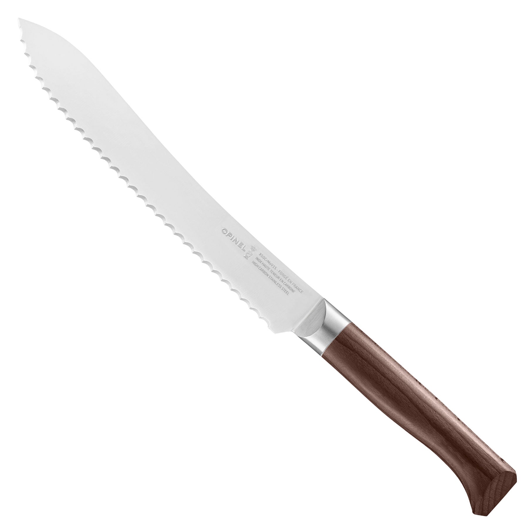 opinel-les-forg-s-1890-professional-bread-knife-8-inch-forged-serrated image 1
