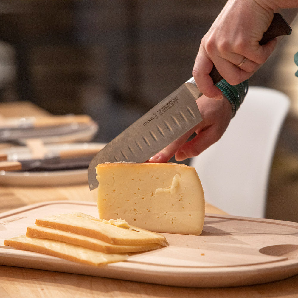 opinel-les-forg-s-1890-professional-santoku-knife-7-dimpled image 4
