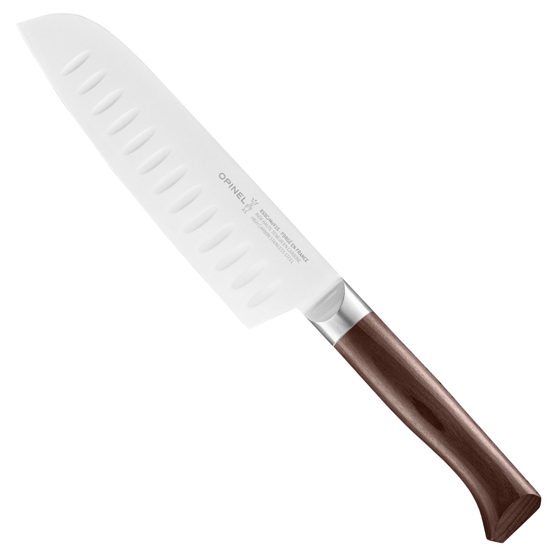 opinel-les-forg-s-1890-professional-santoku-knife-7-dimpled image 1