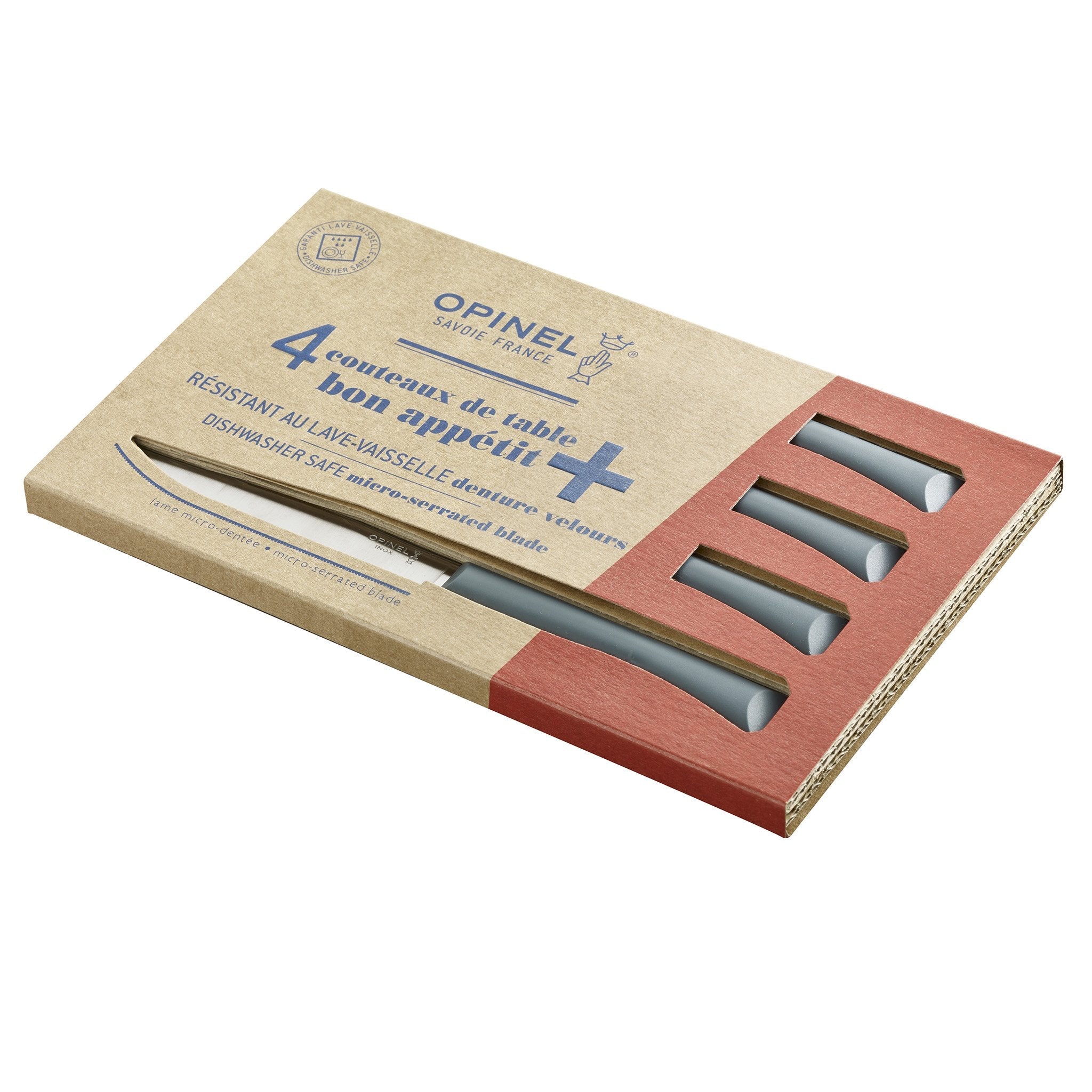 opinel-bon-app-tit-serrated-steak-knife-set-set-of-4-dishwasher-safe image 4