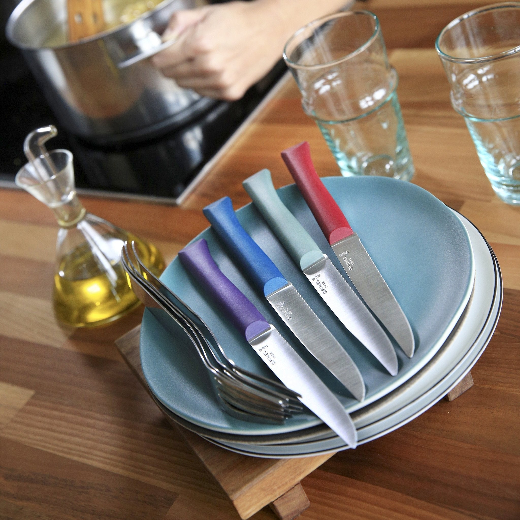opinel-bon-app-tit-serrated-steak-knife-set-set-of-4-dishwasher-safe image 7