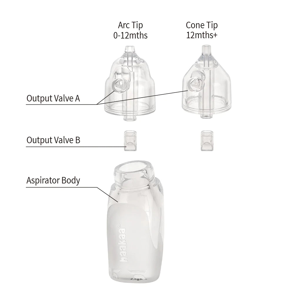 haakaa-silicone-penguin-nasal-aspirator-pack-of-4-dual-valve-2-tip-sizes-food-gr image 3