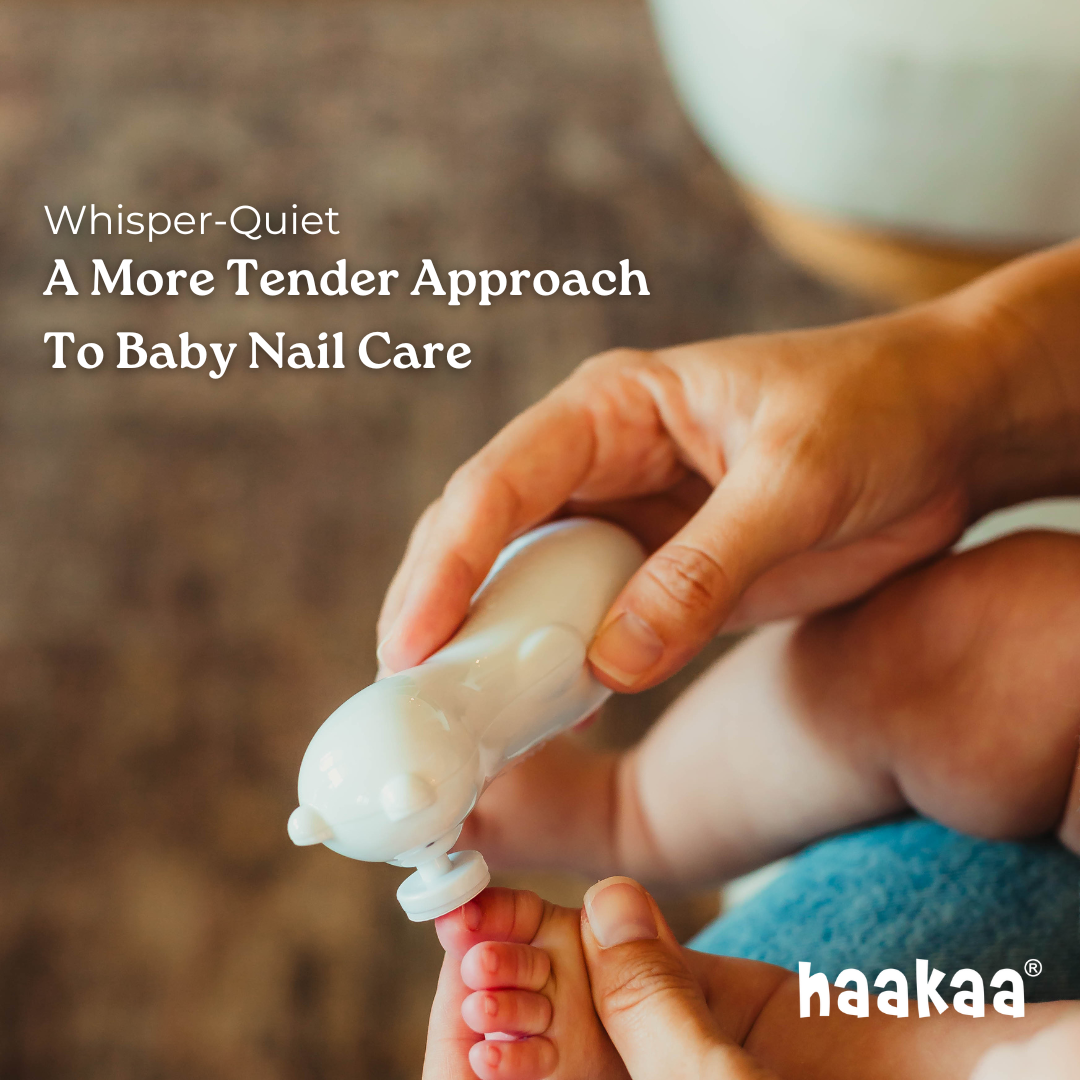 haakaa-happii-bear-rechargeable-nail-trimmer-set image 3