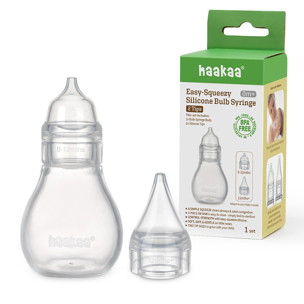 haakaa-easy-squeezy-silicone-bulb-syringe-0m image 1