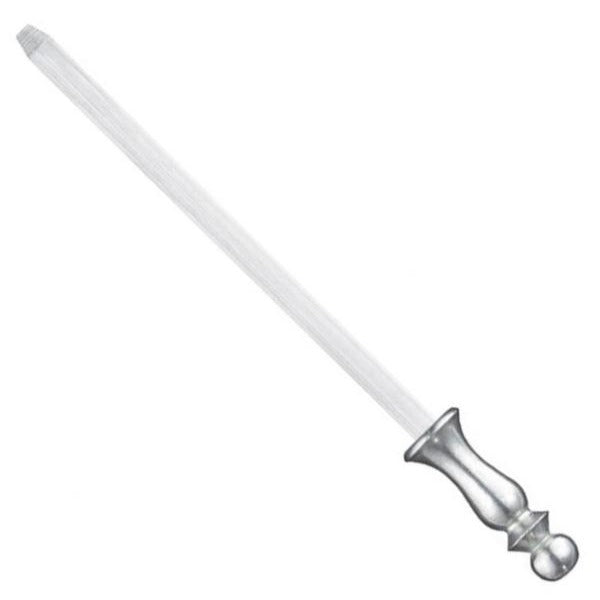 opinel-4-inch-sharpening-rod-satin-finish-stainless-steel-honing-tool image 1