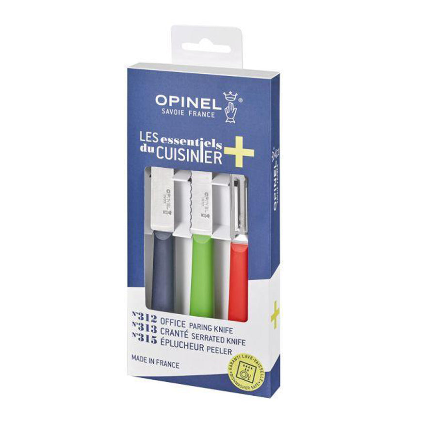 opinel-small-kitchen-prep-knife-set-essentials-2-paring-knives-peeler-dishwasher image 2