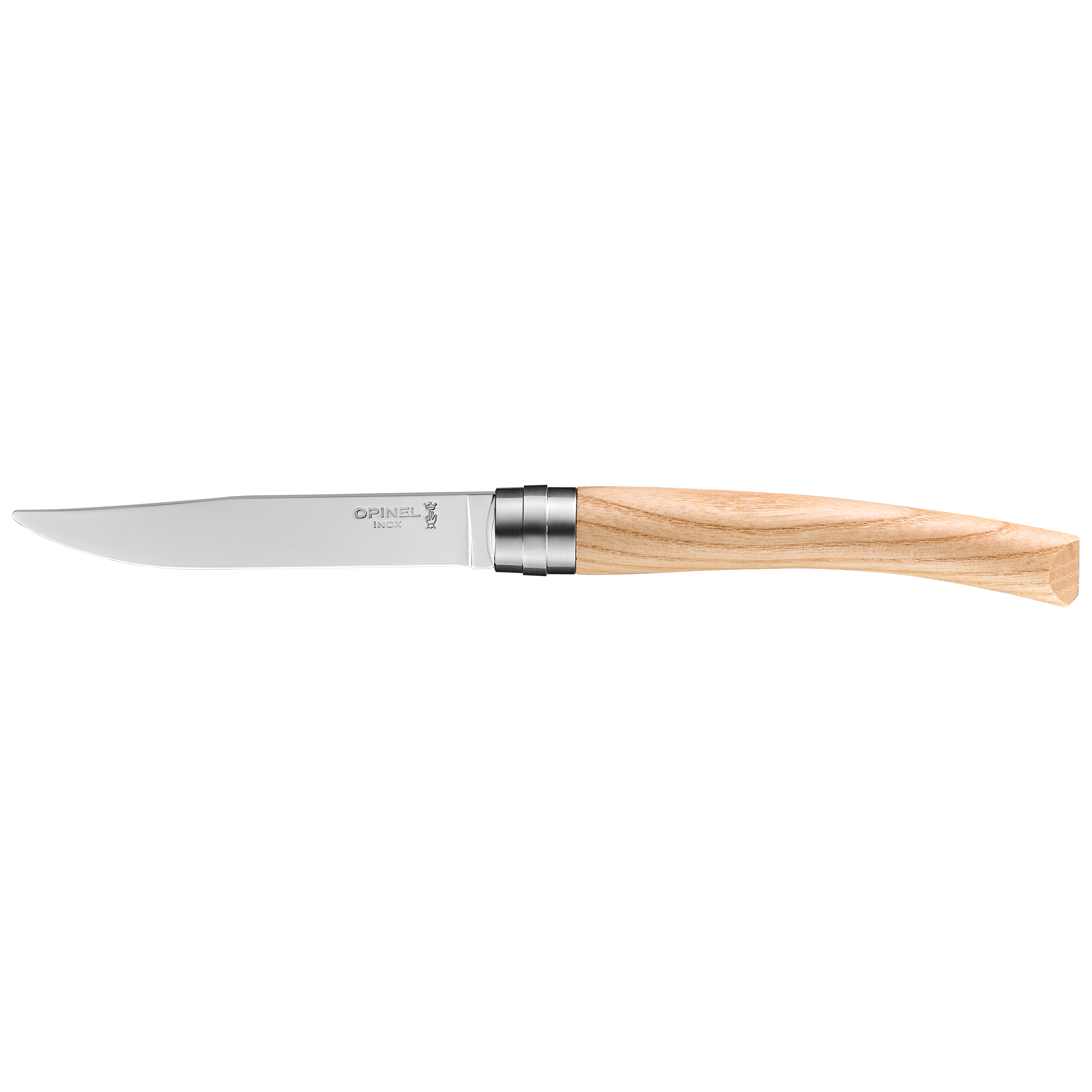 opinel-table-chic-steak-knives-set-of-6-with-wood-handles-and-yatagan-blades image 4