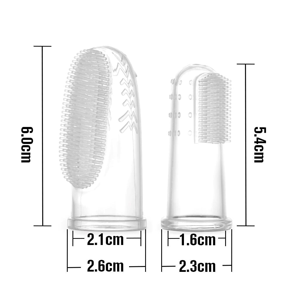 haakaa-silicone-finger-toothbrush-set-2-pack-small-large-for-newborn-infant-oral image 6