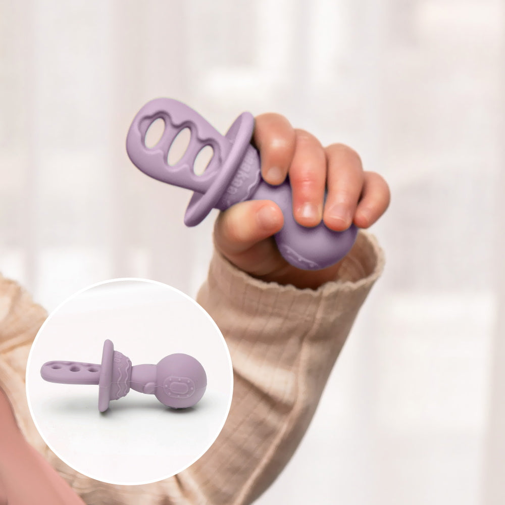 haakaa-astronaut-beginner-silicone-cutlery-set image 4