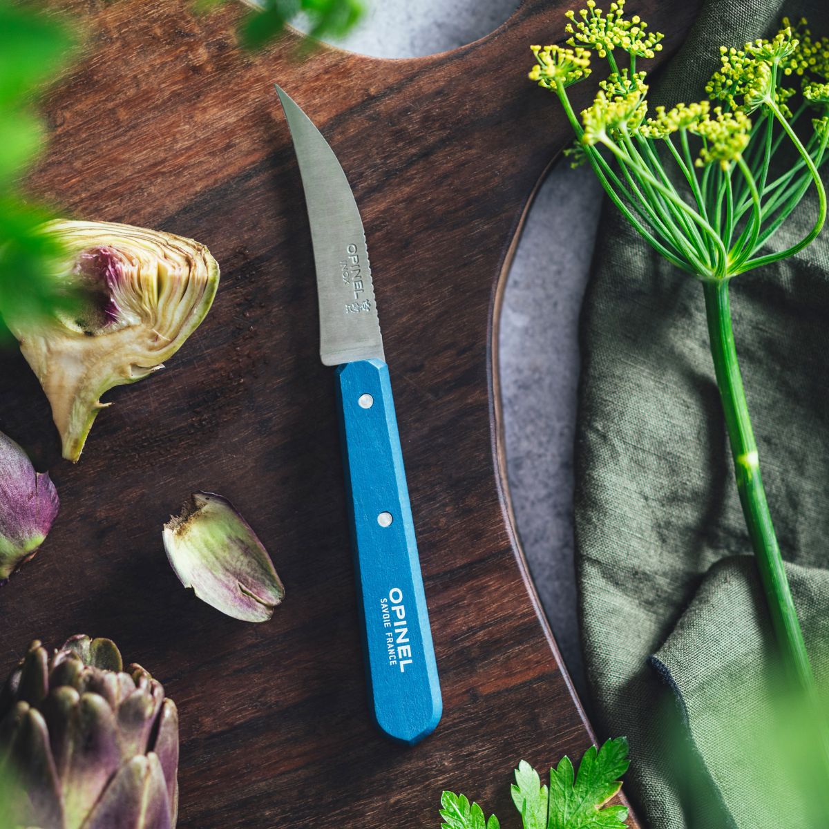 opinel-paysage-color-set-vegetable-knife-bird-s-beak-essential-series image 4