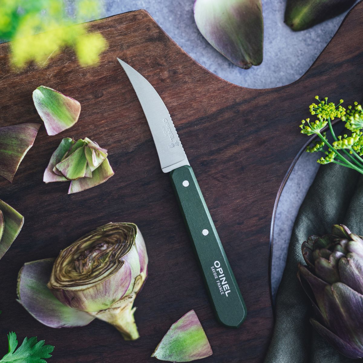 opinel-paysage-color-set-vegetable-knife-bird-s-beak-essential-series image 5