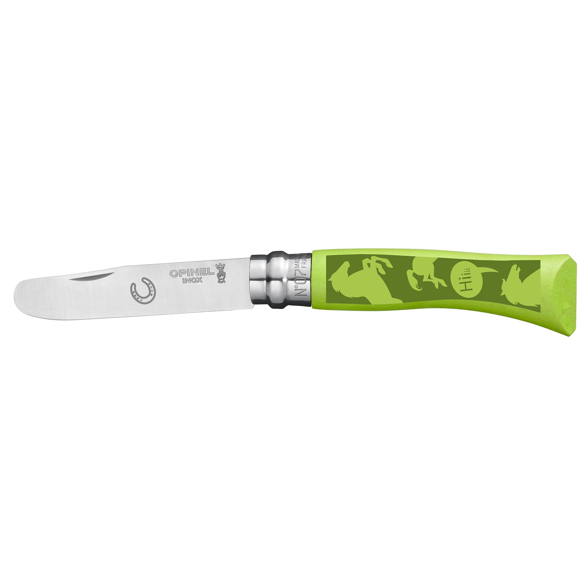 opinel-no-07-my-first-animopinel-folding-knife-warehouse-find-safe-round-tip-for image 4