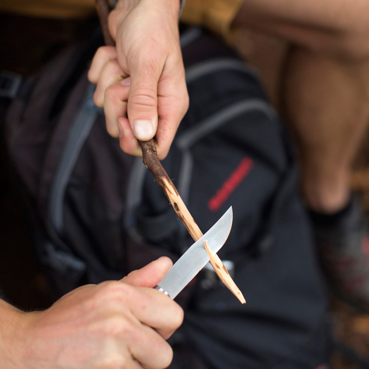 opinel-whittling-kit-no-08-stainless-steel-beechwood-knife-raw-ebauche-book-by-m image 3