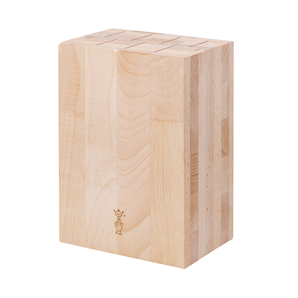 opinel-9-slot-wooden-knife-block-for-kitchen-knives image 1