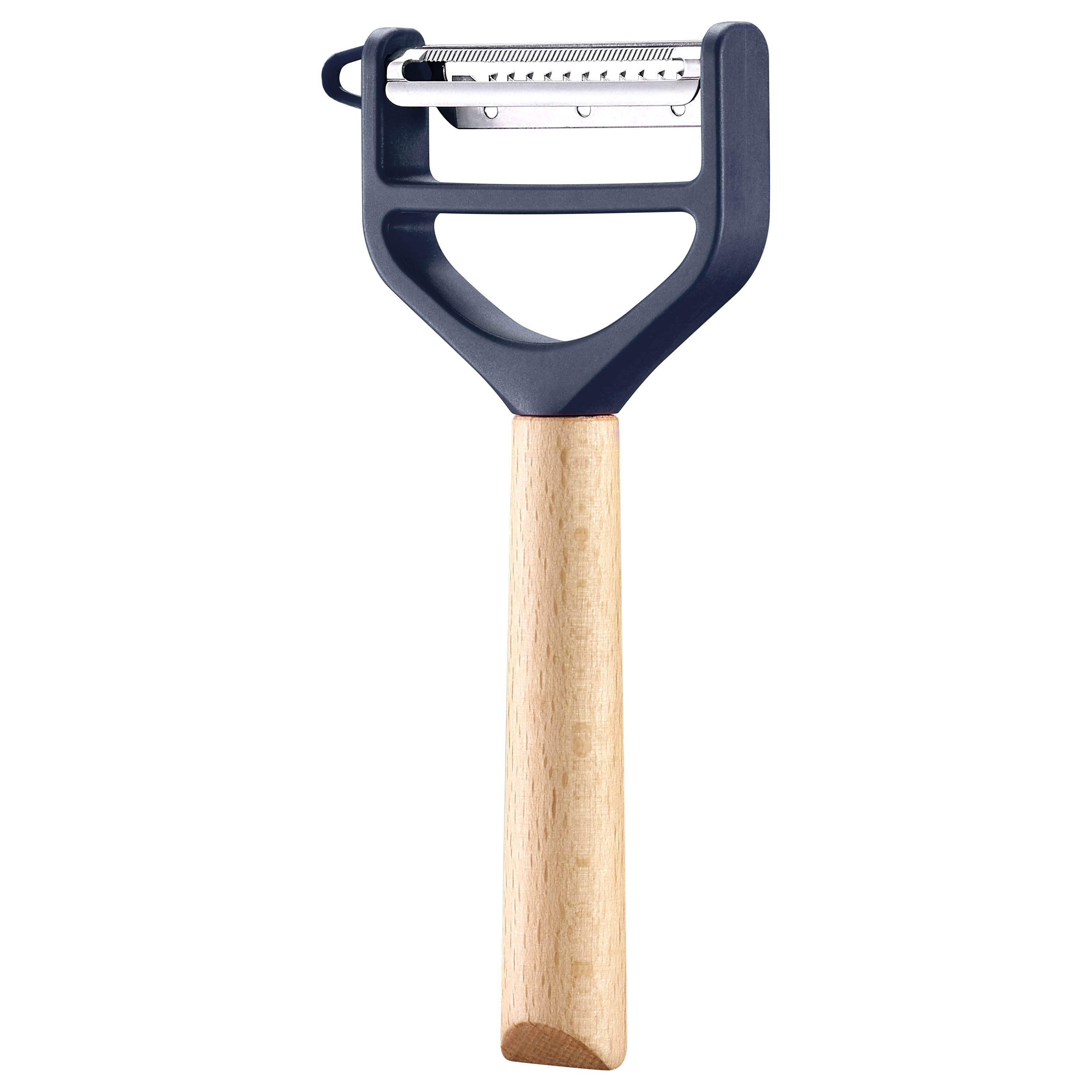 opinel-t-duo-y-shaped-vegetable-peeler-with-wood-handle-and-dual-blades-peel-and image 2