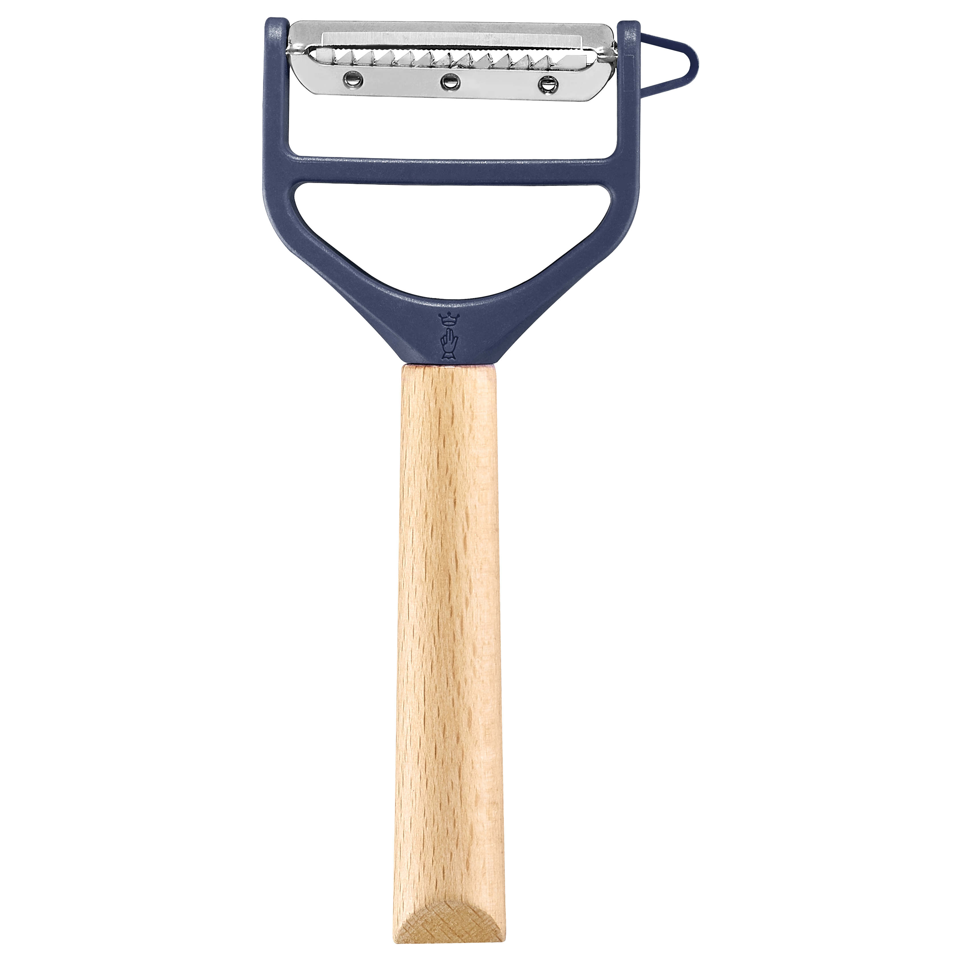 opinel-t-duo-y-shaped-vegetable-peeler-with-wood-handle-and-dual-blades-peel-and image 1